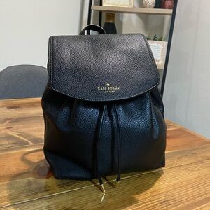 NWOT Kate Spade Mulberry Street Pebbled Leather Medium Flap Backpack